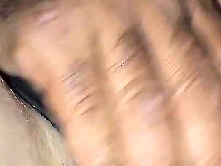 Wife Fucks Bareback in Gloryhole and Gets Her Pussy Full of Cum