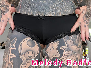 Black and Red Lingerie Try on Haul Closeup Melody Radford Onlyfans