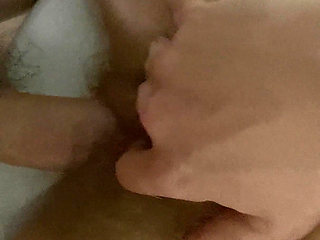 Sticking Cock and Finger Until She Cums