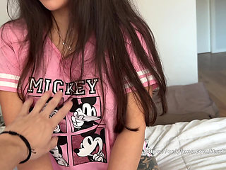 MY STEPBROTHER CAME ON MY ASSHOLE AND PUSSY