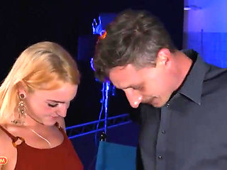 Sympathetic German MILF with Teeny-tiny Tits and Nice Nipples