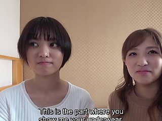 Dude is going to have two tight Asians to fuck together