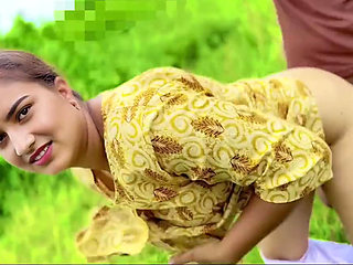 A slutty stepsister enjoys it when her pussy is fucked outdoors