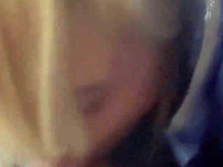 Outdoor Car Blowjob to Cumshot Deep in the Throat Couple Blonde MILF Squirt off