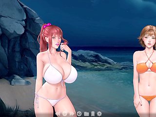 Stroking, detected, hot stepsister