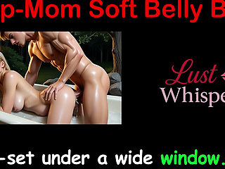 Step-mom Soft Belly Breed - English Sex Story