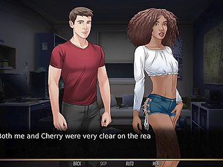 I got caught watching — she took charge