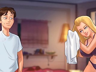 Summertime saga unfolds with cheating girlfriend while boyfriend watches