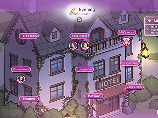 Sex Apartment 2: Grand Hotel Gameplay Part 2 - Spicy Encounters with Bella and Eva