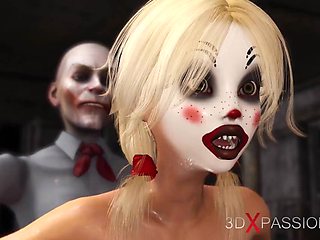 Plastic fem - gagging sex - 3DXPassion