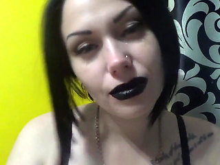 Black lips French close up kissing & riding u