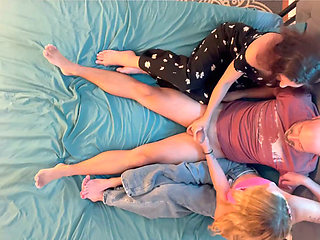 Double Feature Movie Night Handjob with Kody Evans & Indica Jane
