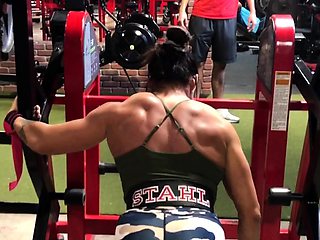 Busty brunette solo masturbation