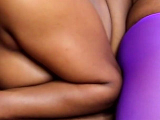 Fuzzy Peach Covered with Nut on the Couch