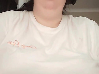 BBW Gamer Girl Masturbating Her Fat Pussy