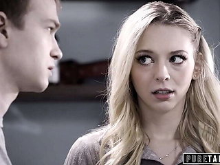 Lily Larimar Almost Gets Caught Giving Blowjob in Public Cafe