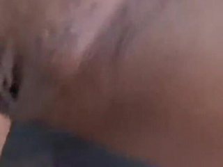 Ebony Kiki gets pounded in POV by Kane outdoor