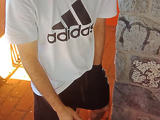 Playing with Him in Shorts