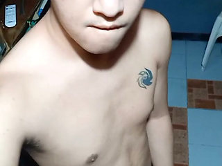 Let Me Give It to You Stepdaddy! Pinoy Twink Masturbation and Live Cum