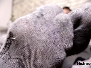 JOI over stinky, shiny, sweaty feet and socks!