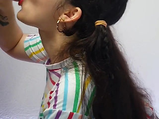 My Slutty Neighbor Loves Coming Over to Deepthroat My Cock.