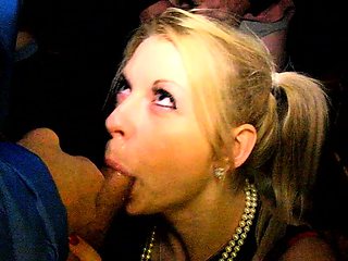 Amateur teen blowjob and cumshot from a guy