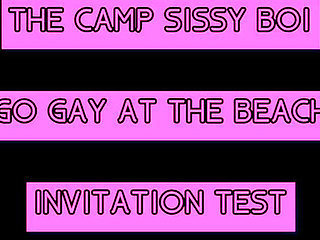 AUDIO ONLY - The Camp Sissy Boi invitation test let me know if you complete it