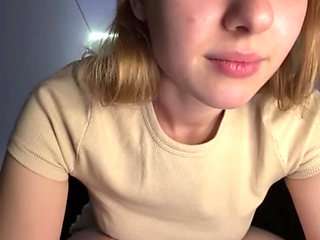 Rub tight pussy close up