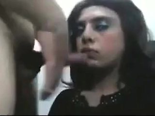 Daddy Skull-Fucks Skinny Crossdresser