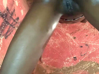 Hot Ebony Babe Dancing POV Stunning Front and Back View