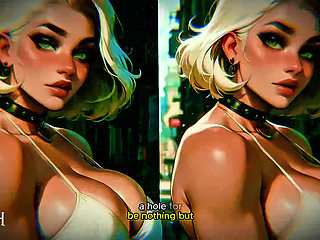 White Hair Goth Bitch: "Ruin Me" - Extreme Confession (4K AI)