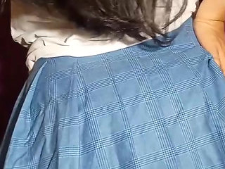 Desi girl piya mini skirt at home enjoy single