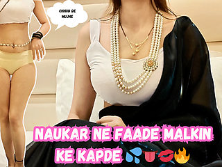 desi indian naukar malkin. innoccent driver had sex with his malkin instead giving massage full hindi audio roleplay