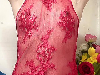 Petite Hana Wear Dress See Throw Her Tit so Sexy Pussy Ass