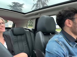 Didine Tempts Her Driver