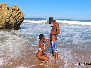 Beach Blow Job