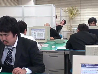 Teased in the Workplace by a Bold and Tempting Beauty