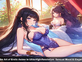 Discover the Art of Erotic Anime in Ultra High Resolution Sensual Mood Elegant Framing