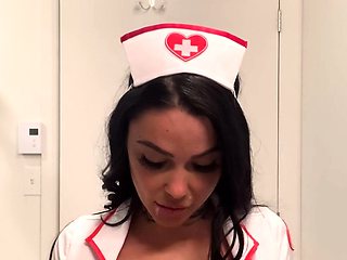 Gorgeous Brunette Great Big Boobs