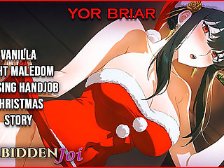 Your Devoted Wife Yor Is Your Christmas Gift! (yor Briar, Light Maledom, Vanilla, Nursing Handjob, Christmas)