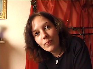 Small tit brunette fingering and rubbing her pussy