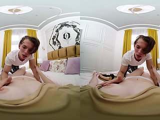 Your Boyfriend Brings Your Favorite Dildos to Play - VR