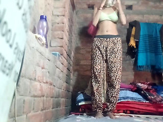 Standing Nude dancing and shaking boobs and hairy pussy, with perfect tits and pussy close up.