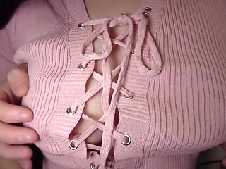 Secret Squeeze Bliss with a Shy J Cup Tease Hiding Her Massive Curves for a Sneaky Finish Phase.3