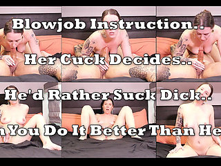 So You Think You Can Suck My Dick Better Than Her?