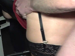 Gyno Chair Breeding Fuck Fest at the Adult Theater