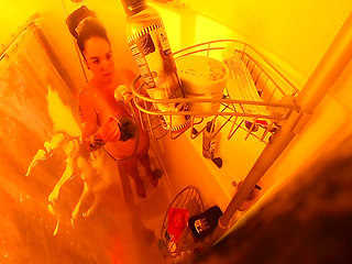 Stepson Catches Me in the Shower