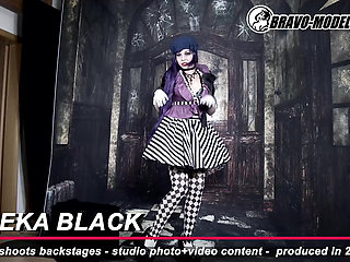 386-Backstage photoshoot Rebeka Black - Adult
