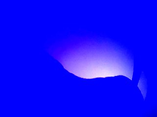 Blue Light Silhouette Pt 1 Enjoy