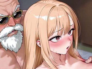 Garp Rohi Marin Double Penetrate PRZNAI MMD Threesome